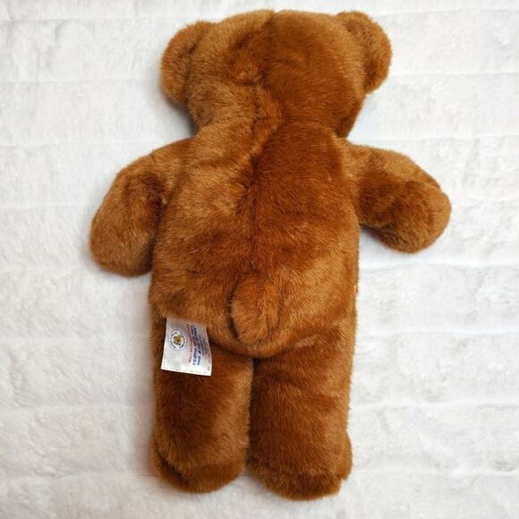 Build A Bear Chocolate Brown Teddy Bear with Black Ears and Nose - Picture 3 of 5